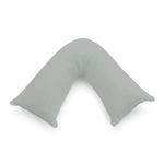 1000TC Premium Ultra Soft V SHAPE Pillowcase - Grey - Home & Garden > Bedding