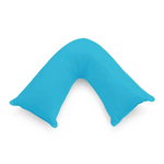 1000TC Premium Ultra Soft V SHAPE Pillowcase - Light Blue - Home & Garden > Bedding > Pillowcases