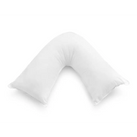 1000TC Premium Ultra Soft V SHAPE Pillowcase - White - Home & Garden > Bedding