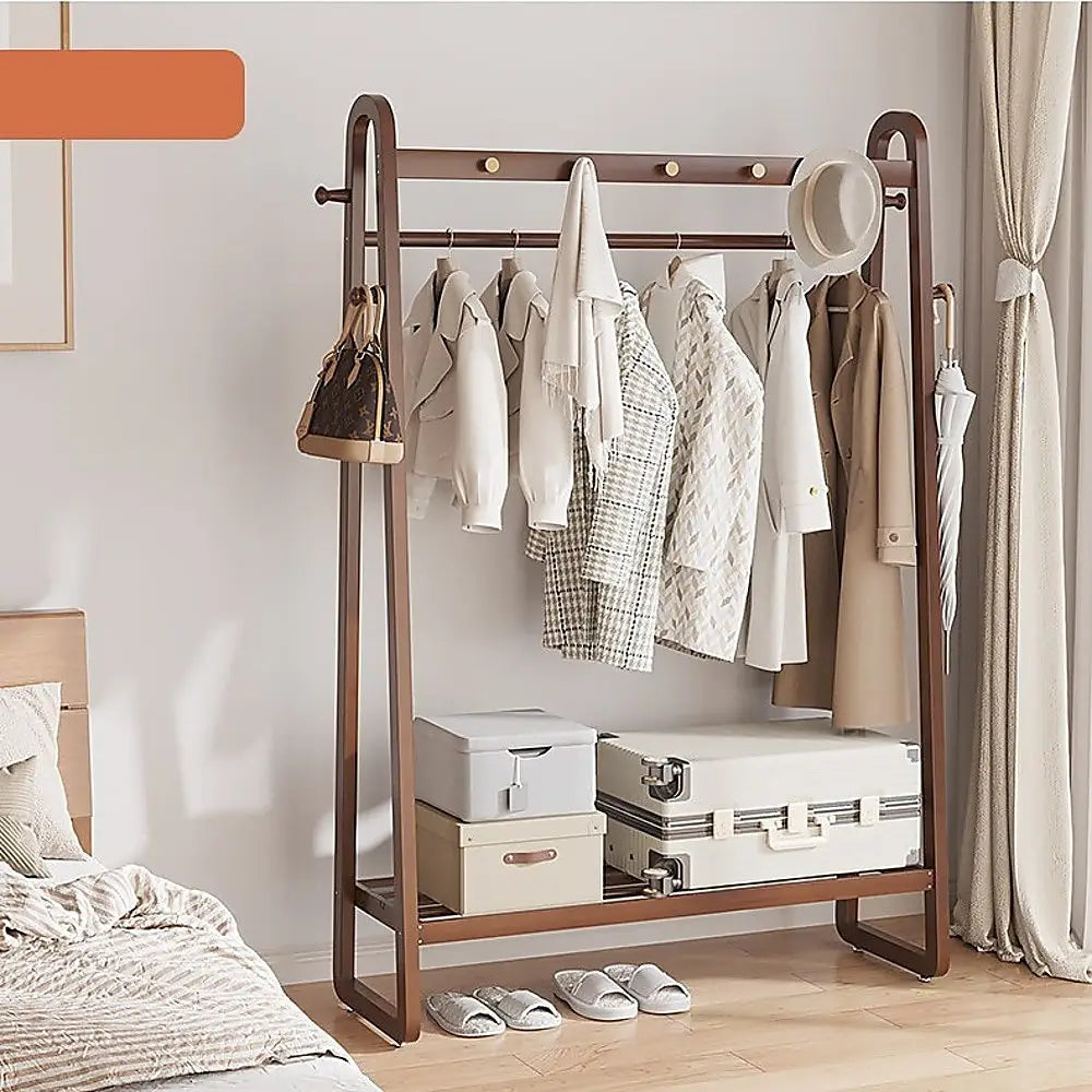 100cm Clothes Rack Slim Stylish Space Saving - Home & Garden > Storage > Clothing & Wardrobe Storage
