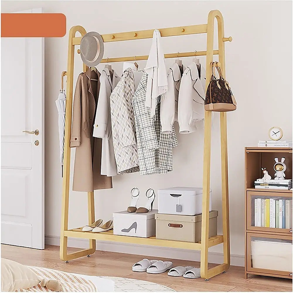 100cm Clothes Rack Slim Stylish Space Saving - Home & Garden > Storage > Clothing & Wardrobe Storage