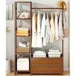 100cm Clothes Rack Stand Storage Shelves Modern Coat Tree - Home & Garden > Storage > Clothing & Wardrobe Storage
