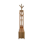 100cm Clothes Rack Stand Storage Shelves Modern Coat Tree - Home & Garden > Storage > Clothing & Wardrobe Storage