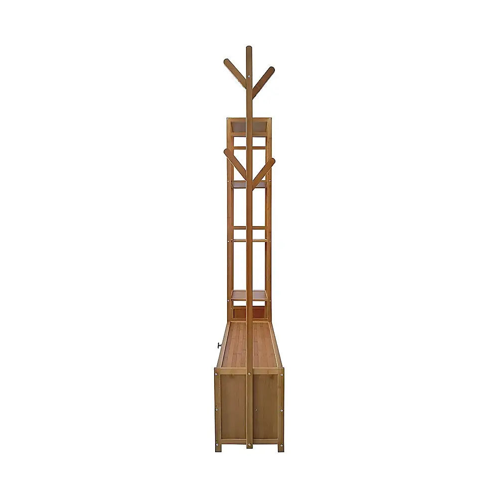 100cm Clothes Rack Stand Storage Shelves Modern Coat Tree - Home & Garden > Storage > Clothing & Wardrobe Storage