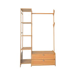 100cm Clothes Rack Stand Storage Shelves Modern Coat Tree - Home & Garden > Storage > Clothing & Wardrobe Storage