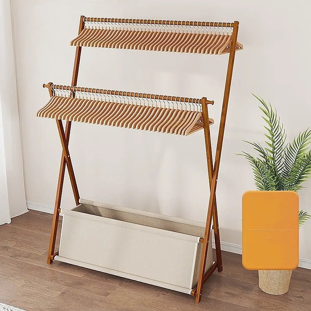 100cm Clothes Rail Rack Rack Garment Rack Freestanding Hanger Bedroom Clothing Rack With Lower Storage Shelf - Home &