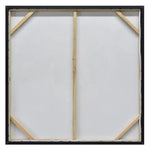 100X100cm Cockatoo Romance Gold Framed Canvas Wall Art - Home & Garden > Wall Art