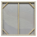 100X100cm Golden Divide Light Wood Framed Hand Painted Canvas Wall Art - Home & Garden > Wall Art