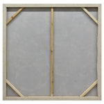 100X100cm Golden Orbs Amidst Ethereal Mists Light Wood Framed Hand Painted Canvas Wall Art - Home & Garden > Wall Art