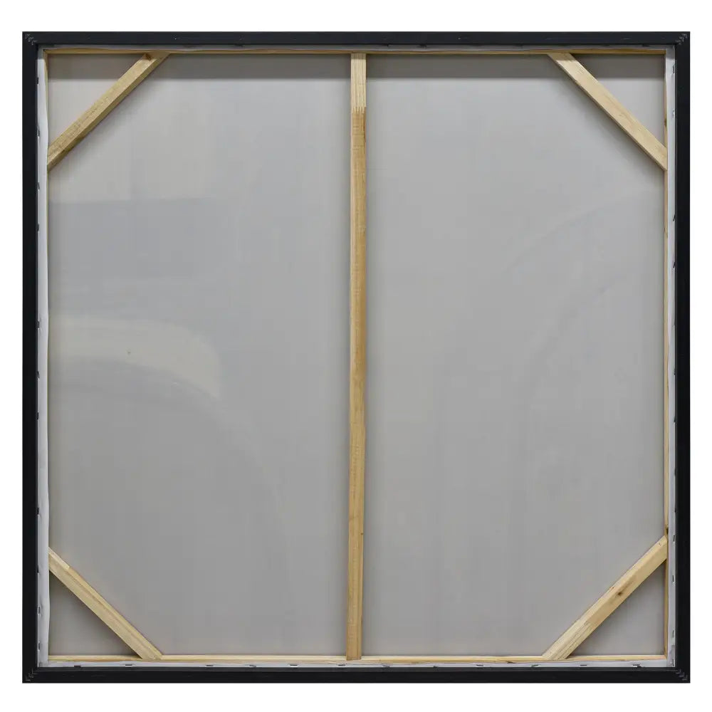100X100cm Whimsical Whorls Champagne Framed Hand Painted Canvas 3D Wall Art - Home & Garden > Wall Art