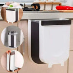 10L Collapsible Hanging Trash Bin-White - Home & Garden > Kitchen Bins
