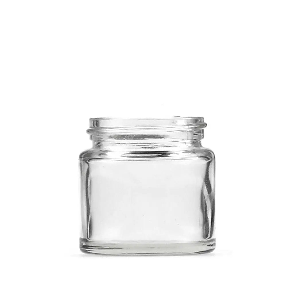 10x 300ml Flint Glass Jars + Twist Lids - Round Food Cosmetic Packing Containers - Home & Garden > Storage