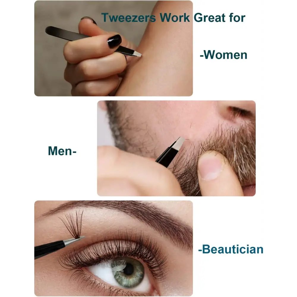 10X Magnifying Mirror and Eyebrow Tweezers Kit for Travel - Health & Beauty > Makeup > Makeup Mirrors