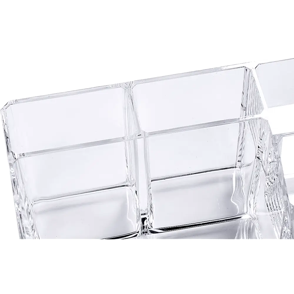 11 Drawers Clear Acrylic Tower Organiser Cosmetic jewellery Luxury Storage Cabinet - Furniture > Office