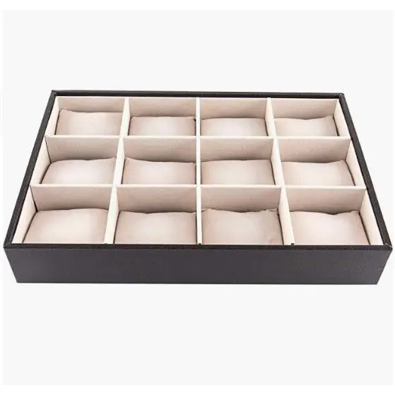 12 Bracelet Storage Tray (Black) - Home & Garden > Storage