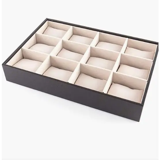 12 Bracelet Storage Tray (Black) - Home & Garden > Storage