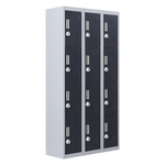 12-Door Locker for Office Gym Shed School Home Storage - 3-Digit Combination Lock - Furniture > Office
