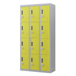 12-Door Locker for Office Gym Shed School Home Storage - 3-Digit Combination Lock - Furniture > Office