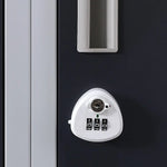 12-Door Locker for Office Gym Shed School Home Storage - 3-Digit Combination Lock - Furniture > Office