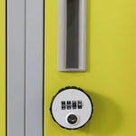 12-Door Locker for Office Gym Shed School Home Storage - 4-Digit Combination Lock - Furniture > Office