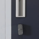 12-Door Locker for Office Gym Shed School Home Storage - Padlock-operated - Furniture > Office
