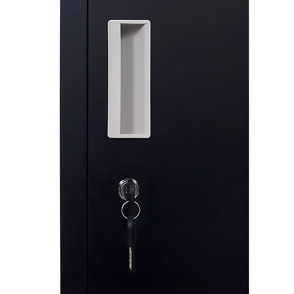 12-Door Locker for Office Gym Shed School Home Storage - Standard Lock with Keys - Furniture > Office