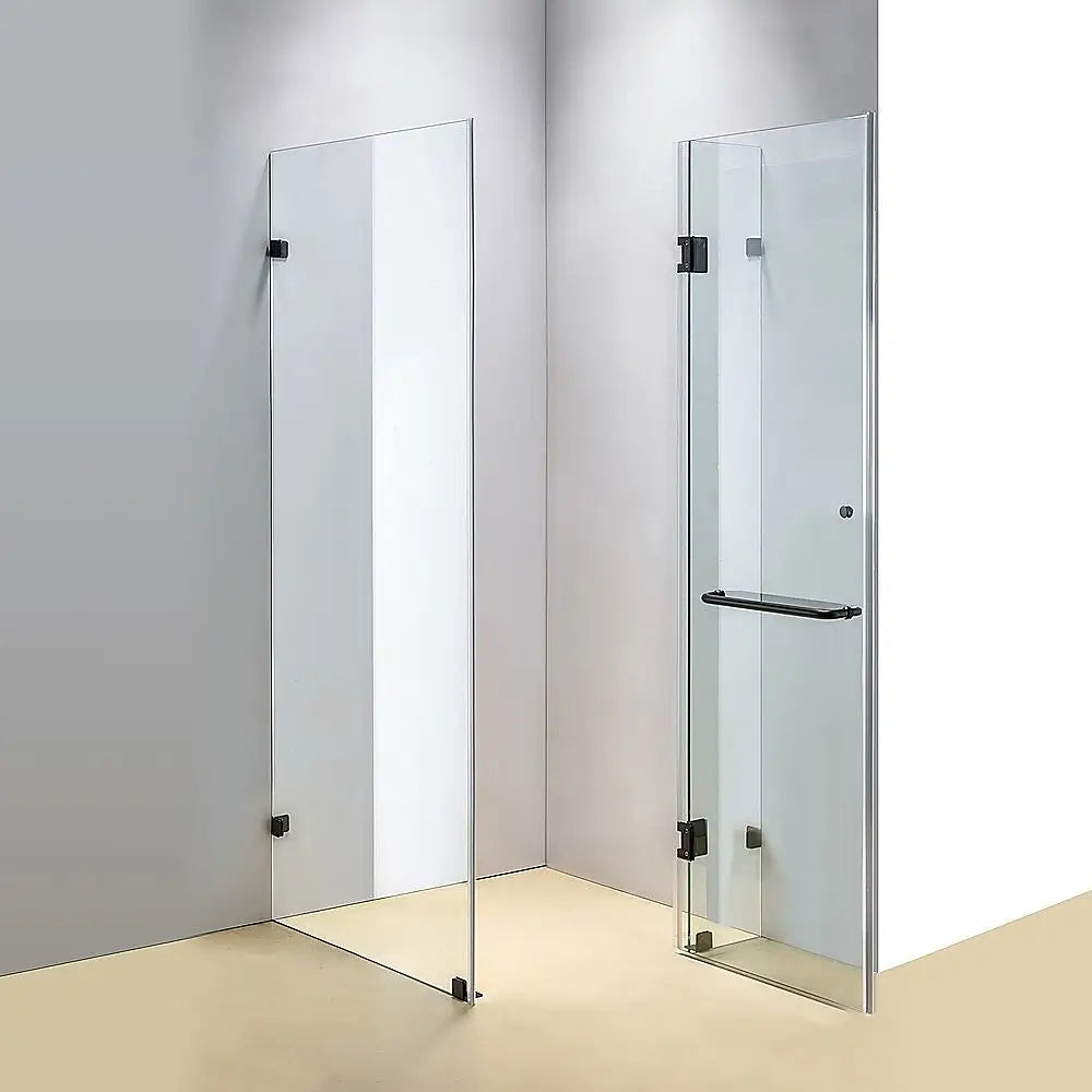 1200 x 900mm Frameless 10mm Glass Shower Screen By Della Francesca - Furniture > Bathroom > Shower Heads & Screens