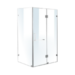1200 x 900mm Frameless 10mm Glass Shower Screen By Della Francesca - Furniture > Bathroom > Shower Heads & Screens