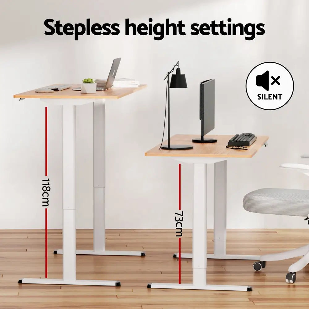 120CM Artiss Electric Standing Desk Sit Stand Desks Home Office Computer Desk - Furniture > Office > Desks