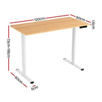 120CM Artiss Electric Standing Desk Sit Stand Desks Home Office Computer Desk - Furniture > Office > Desks