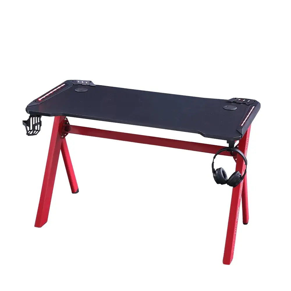120cm Gaming Desk Desktop PC Computer Desks Desktop Racing Table K-Shaped Leg AU - Furniture > Office