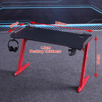 120cm Gaming Desk Desktop PC Computer Desks Desktop Racing Table K-Shaped Leg AU - Furniture > Office