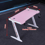 120cm Gaming Desk Desktop PC Computer Desks Desktop Racing Table K-Shaped Leg AU - Furniture > Office
