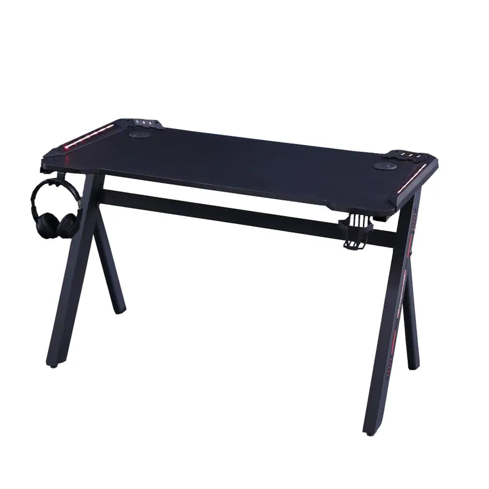 120cm Gaming Desk Desktop PC Computer Desks Desktop Racing Table K-Shaped Leg AU - Furniture > Office