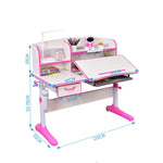 120cm Height Adjustable Children Kids Ergonomic Study Desk Blue AU - Baby & Kids > Kid’s Furniture