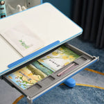 120cm Height Adjustable Children Kids Ergonomic Study Desk Blue AU - Baby & Kids > Kid’s Furniture