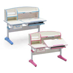 120cm Height Adjustable Children Kids Ergonomic Study Desk Blue AU - Baby & Kids > Kid’s Furniture