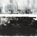 120X120cm Tonal Trilogy Black Framed Hand Painted Canvas Wall Art - Home & Garden > Wall Art