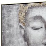 120X80cm Ethereal Enlightenment Champagne Framed Canvas Wall Art - Home & Garden > Wall Art