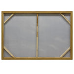 120X80cm Riptide Reverie Dark Wood Framed Hand Painted Canvas Wall Art - Home & Garden > Wall Art
