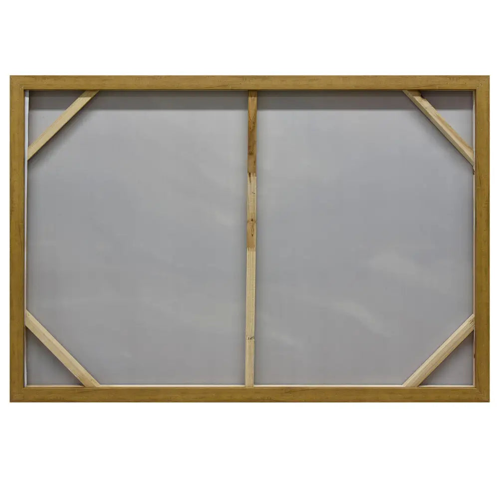 120X80cm Riptide Reverie Dark Wood Framed Hand Painted Canvas Wall Art - Home & Garden > Wall Art
