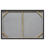 120X80cm Tusker Ties Champagne Framed Hand Painted Canvas Wall Art - Home & Garden > Wall Art