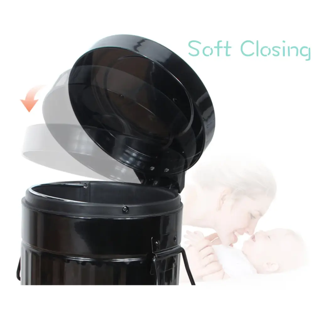 12L Soft Closing Pedal Bin Mint - Home & Garden > Kitchen Bins