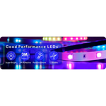 12M LED Strip Lights Rope Light for Bedroom and Home (5050 Lights Strip App with Remote Control) - Home & Garden >