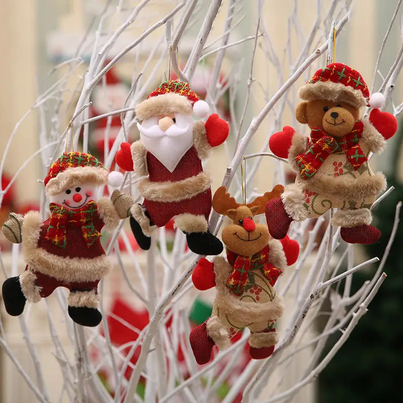 12pcs Dancing pendant bear for Christmas tree - Occasions > Christmas > Christmas Trees