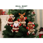 12pcs Dancing pendant snowman for Christmas tree - Occasions > Christmas > Christmas Trees
