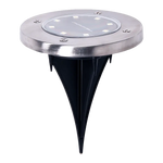 12x Solar Powered LED Buried Inground Recessed Light Garden Outdoor Deck Path - Home & Garden > Garden Lights