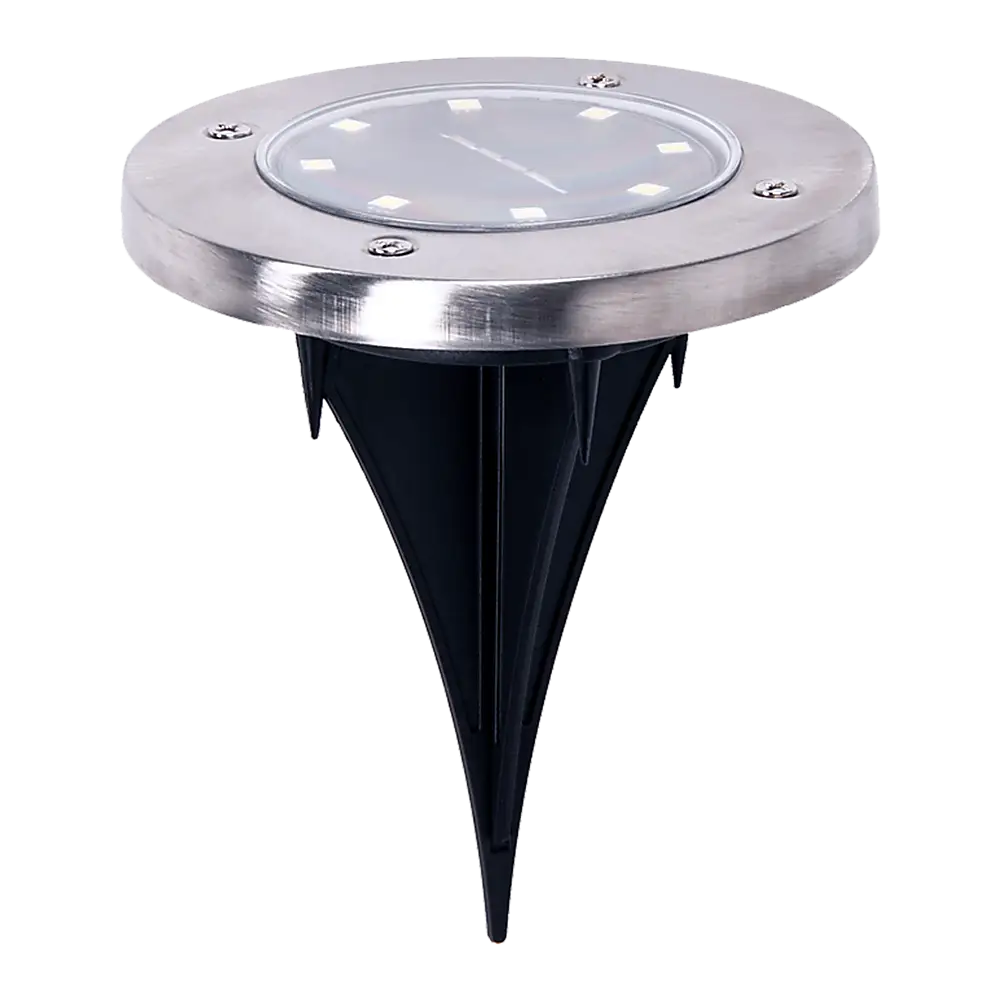 12x Solar Powered LED Buried Inground Recessed Light Garden Outdoor Deck Path - Home & Garden > Garden Lights