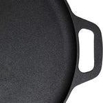 13.5’’ 35cm Pre-Seasoned Cast Iron Pizza Baking Pan Cooking Griddle Stove Oven Grill Campfire - Home & Garden >
