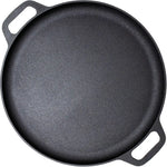 13.5’’ 35cm Pre-Seasoned Cast Iron Pizza Baking Pan Cooking Griddle Stove Oven Grill Campfire - Home & Garden >